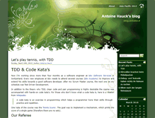 Tablet Screenshot of blog.antoine.li